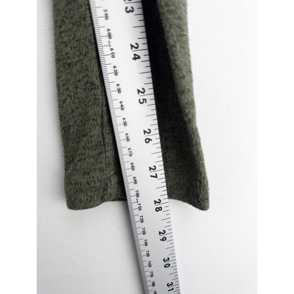 Saturday Sunday By Anthropologie Sweater Womens M Green Knit Button Up V Neck‎ - Picture 6 of 7